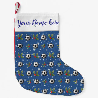 Petite Chaussette De Noël Football, Soccer Noël Stocker, Entraîneur