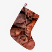 Petite Chaussette De Noël formations rocheuses Brown (Devant (Accrochage))