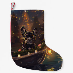 Petite Chaussette De Noël French Bulldog Christmas Festive Voyage
