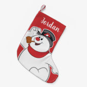 Petite Chaussette De Noël Frosty the Snowman™ | Je ne fais pas l'été (Devant (Accrochage))