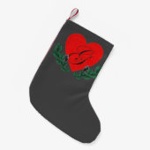 Petite Chaussette De Noël G pour les gorilles (Devant (Accrochage))
