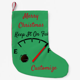 Petite Chaussette De Noël Gage de carburant du café Plein Thunder_Cove