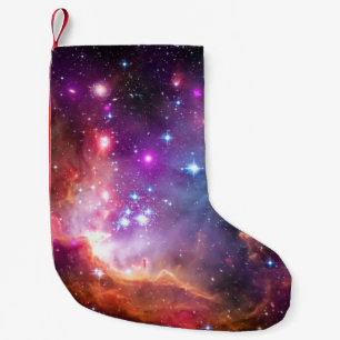 Petite Chaussette De Noël Galaxie Angélique Falln