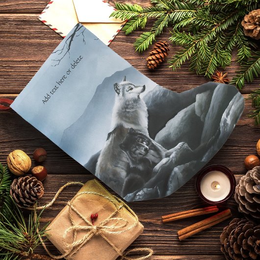 Petite Chaussette De Noël Gardes du château Wolf