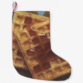 Petite Chaussette De Noël Gaufres avec le sirop (Devant)