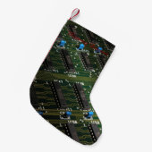 Petite Chaussette De Noël Geekery électronique (Devant (Accrochage))