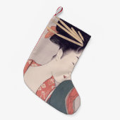 Petite Chaussette De Noël Geisha japonais (Devant (Accrochage))