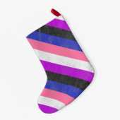 Petite Chaussette De Noël Genre fluide (Dos (Accrochage))