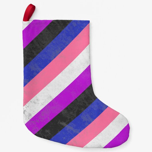 Petite Chaussette De Noël Genre fluide (Devant)