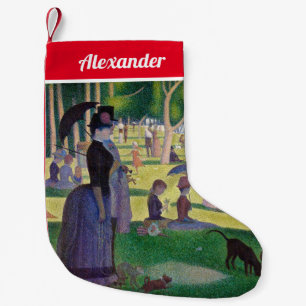 Petite Chaussette De Noël Georges Seurat - Un dimanche à La Grande Jatte
