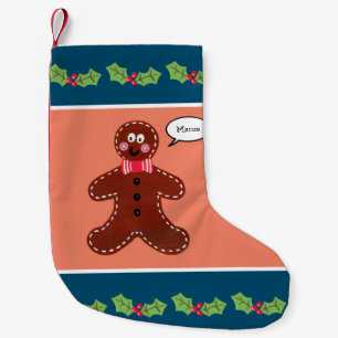 Petite Chaussette De Noël Gingerbread Man
