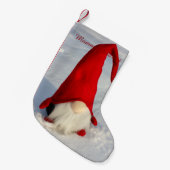 Petite Chaussette De Noël Gnome scandinave de Noël (Devant (Accrochage))
