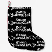 Petite Chaussette De Noël Gonzo Journaliste (Devant)