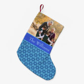 Petite Chaussette De Noël Grand-parents Photo Hanoukka (Devant (Accrochage))