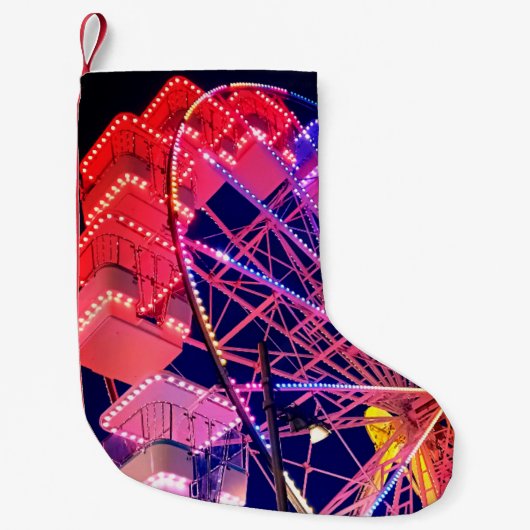 Petite Chaussette De Noël Grande roue (Devant)