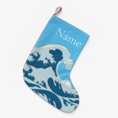 Petite Chaussette De Noël Grande vague Thunder_Cove (Devant (Accrochage))