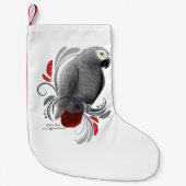 Petite Chaussette De Noël Gray africain (Devant)