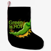 Petite Chaussette De Noël Green is HOT (Devant)