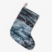 Petite Chaussette De Noël Gris (Devant (Accrochage))