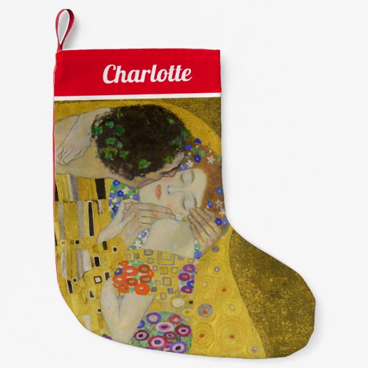Petite Chaussette De Noël Gustav Klimt - Le baiser (Devant)