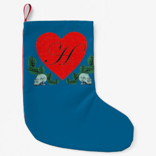 Petite Chaussette De Noël H pour les hippopotames