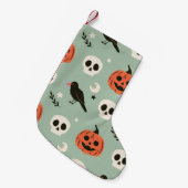 Petite Chaussette De Noël Halloween seamless (Devant (Accrochage))