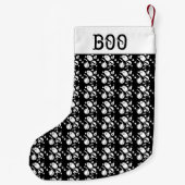 Petite Chaussette De Noël Halloween Stocking | Poison Ghost Citrouille Sprin (Dos)