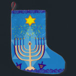 Petite Chaussette De Noël hanoukka menorah ensemencement<br><div class="desc">"hanoukka menorah", "happy hanoukka", menorah, "star de david", "chanoukah juif", Hanoukka, "fêtes juives"chanoukah, hannukah, chanoukkah</div>