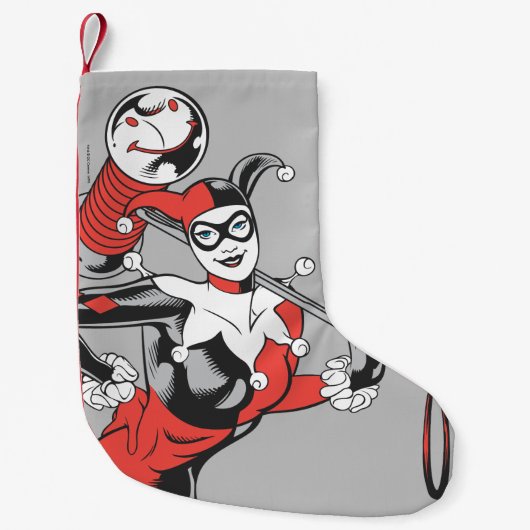 Petite Chaussette De Noël Harley Quinn 4 (Devant)
