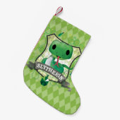 Petite Chaussette De Noël Harry Potter | Crête SLYTHERIN™ (Devant (Accrochage))