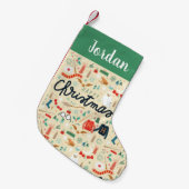 Petite Chaussette De Noël Harry Potter | Joyeux Noël Avec Icônes Festives (Devant (Accrochage))