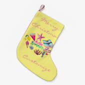 Petite Chaussette De Noël Hello Summer (Devant (Accrochage))