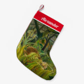 Petite Chaussette De Noël Henri Rousseau - Surpris ! (Devant (Accrochage))