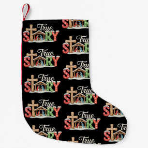 Petite Chaussette De Noël Histoire vraie Nativité Noël Jésus Xmas Chrétien