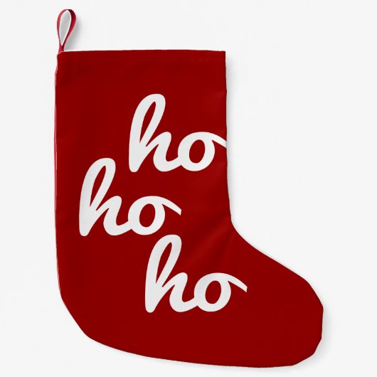 Petite Chaussette De Noël Ho-ho (Devant)