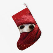 Petite Chaussette De Noël Holiday Chihuahua (Dos (Accrochage))