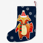 Petite Chaussette De Noël Holiday Raccoon (Dos)