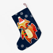 Petite Chaussette De Noël Holiday Raccoon (Dos (Accrochage))