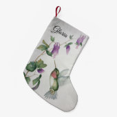 Petite Chaussette De Noël Hummingbird d'hiver Stylisme moderne (Devant (Accrochage))