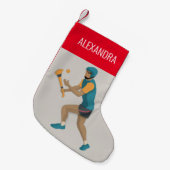 Petite Chaussette De Noël Hurler (Devant (Accrochage))