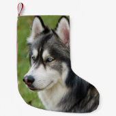 Petite Chaussette De Noël Husky (Devant)