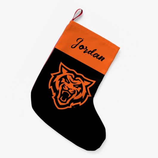 Petite Chaussette De Noël Idaho State University Bengals Spirit Design (Devant (Accrochage))