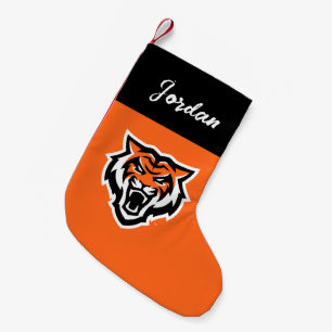 Petite Chaussette De Noël Idaho State University Bengals Spirit Design