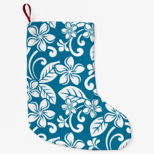 PETITE CHAUSSETTE DE NOËL ÎLE PLUMERIA (CARAÏBE BLEU)