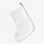 Petite Chaussette De Noël ÎLE PLUMERIA (SLATE BLUE) Noël Stocker (Dos (Accrochage))