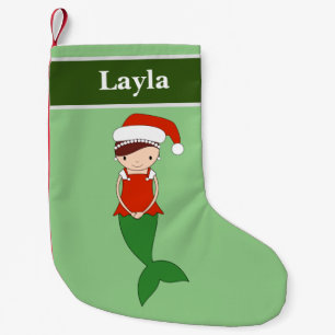 Petite Chaussette De Noël illusima Layla Sirène Spécial Noël