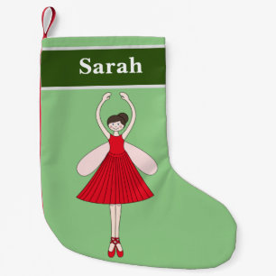 Petite Chaussette De Noël illusima Sarah Ballerine Fée Spécial Noël