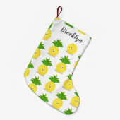 Petite Chaussette De Noël Illustration d'ananas mignon (Devant (Accrochage))