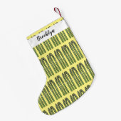 Petite Chaussette De Noël Illustration d'Asparagus (Dos (Accrochage))