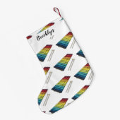 Petite Chaussette De Noël Illustration de bande dessinée en Xylophone (Dos (Accrochage))